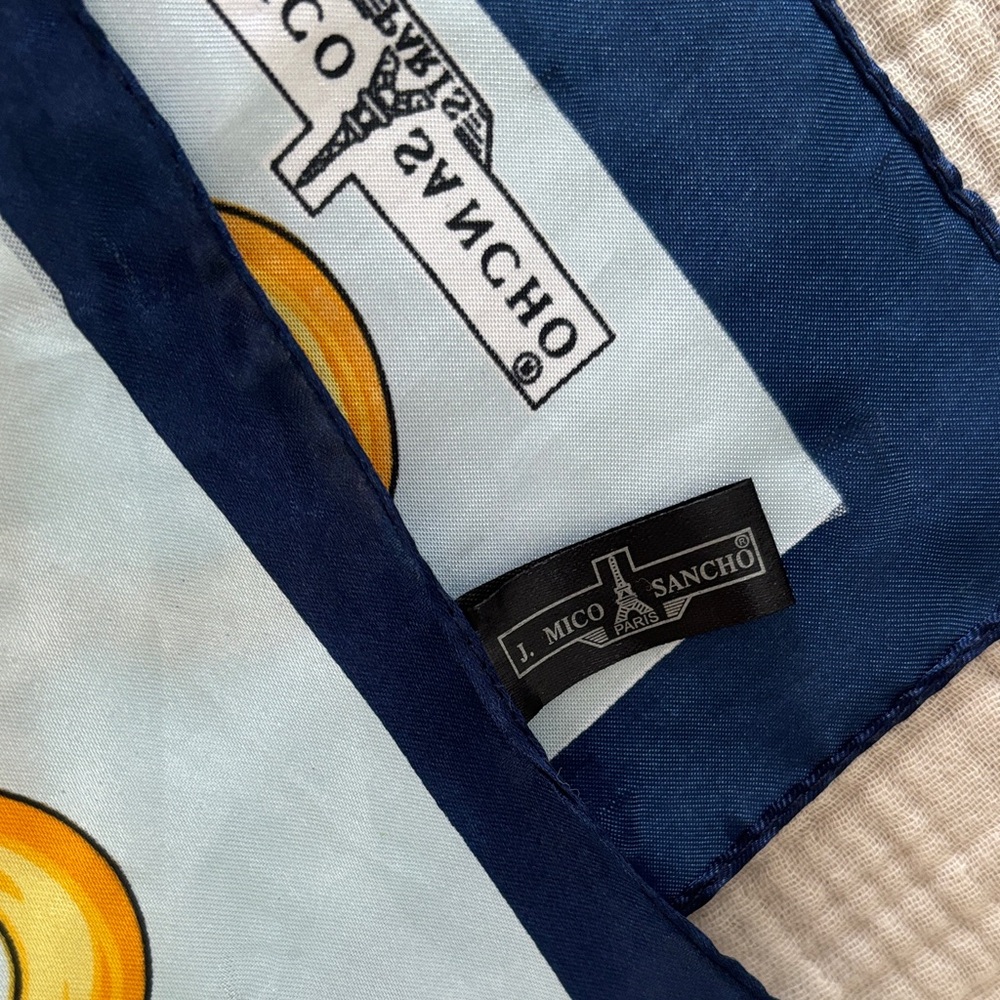L. Mico Sancho Eiffel Tower Scarf - Picture 3 of 7